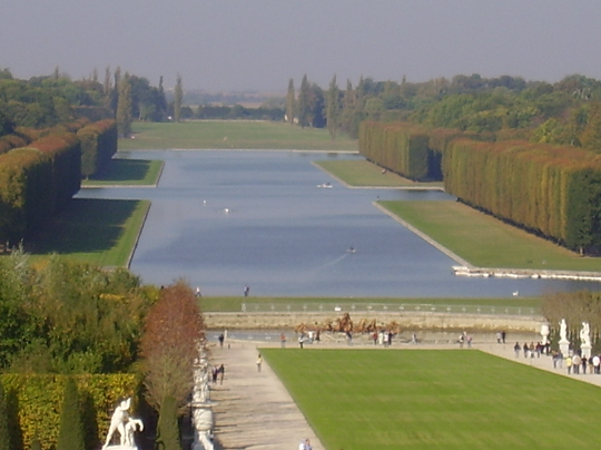 Château de Versailles - le grand canal en 2005